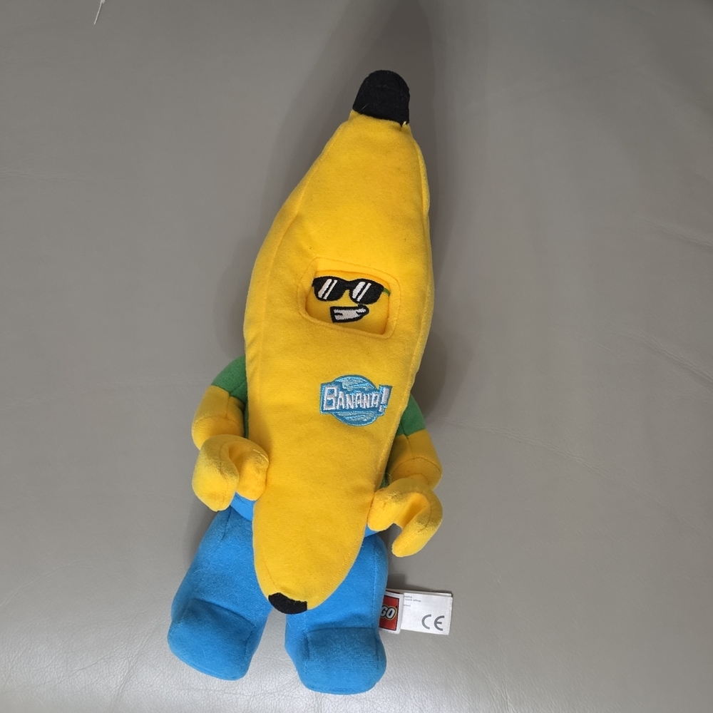 Lego , Banana Plush Toy with Sunglasses